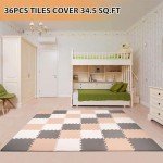 BalanceFrom Kids Puzzle Exercise Play Mat Set