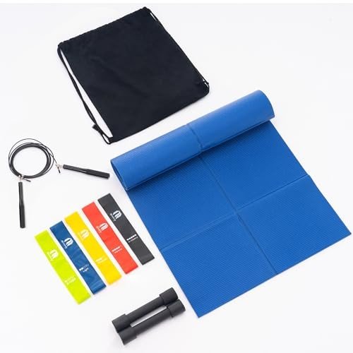 Exacme 9-Piece Yoga Mat Workout Set