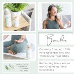 Organic Yoga Mat Cleaner Spray with Microfiber Cloth