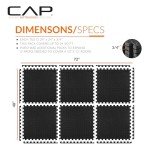 CAP Barbell Interlocking EVA Foam Exercise Mats