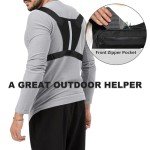 Outdoor Running Chest Bag for Men - Water Resistant