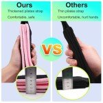 Enhanced Double Loop Pilates Straps for Home Gym