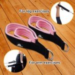 Enhanced Double Loop Pilates Straps for Home Gym