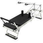 Pro 75" Foldable Pilates Reformer for Home Fitness