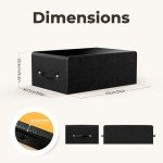 Holymuss Premium Pilates Reformer Box - Black