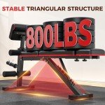 Adjustable Weight Bench for Full Body Workouts