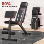 Adjustable Weight Bench for Full Body Workouts