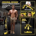 Adjustable Weight Bench for Home Gym Workouts