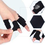 20-Pack Sport Finger Sleeves for Injury Protection