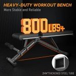 Adjustable Foldable Weight Bench for Full Body Workout