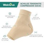Achilles Tendonitis Compression Protector Socks - 1 Pair