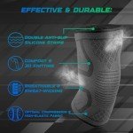 Compression Knee Braces 2-Pack for Sports Support