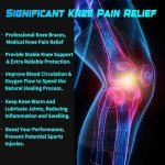 Compression Knee Braces 2-Pack for Sports Support