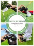 Golf Club Cleaner with Water Bottle and Brush