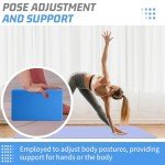 2024 EVA Foam Yoga Block Set - Non-Slip, Supportive