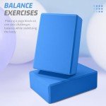 2024 EVA Foam Yoga Block Set - Non-Slip, Supportive