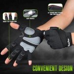 Seektop Breathable Weightlifting Workout Gloves - Black