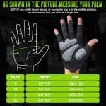 Seektop Breathable Weightlifting Workout Gloves - Black