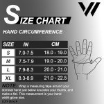 Weight Lifting Gloves with Wrist Wrap Support