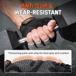 Lusper Full Palm Workout Gloves for Men & Women