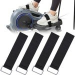 Adjustable Elliptical Trainer Straps for Home Fitness