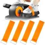 Elliptical Pedal Straps for Under-Table Exercise