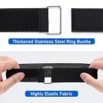 Adjustable Elliptical Trainer Straps for Home Fitness