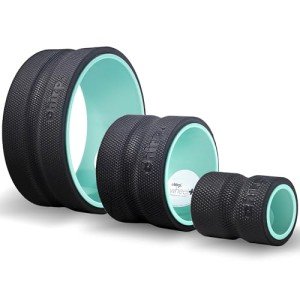 Chirp Wheel Foam Roller Set for Back Pain Relief