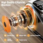 Portable Under Desk Elliptical Machine for Easy Exercise