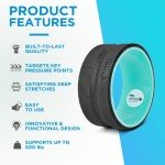 Chirp Wheel Foam Roller Set for Back Pain Relief