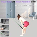 ATENTO Portable Resistance Pilates System for Home Gym
