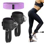 Adjustable Ankle Straps for Cable Machines