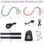 ATENTO Portable Resistance Pilates System for Home Gym