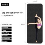 Extra Large Yoga Mat for Home Workouts