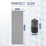 Microfiber Non-Slip Yoga Towel for Hot Yoga