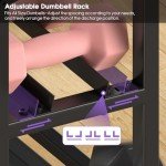 Highpro Dumbbell and Yoga Mat Storage Rack