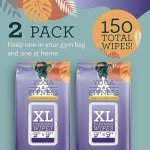 Extra-Large Lavender Scent Fitness Equipment Wipes