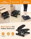 Adjustable Home Mini Steppers with Resistance Bands