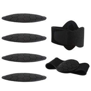 Abeillo Arch Support Sleeves for Plantar Fasciitis Relief, Adjustable Compression Bands with 4Pcs Removable Arch Support Pads for Flat Feet High,Foot Swelling,Feet Pain Relief Fits Men and Women