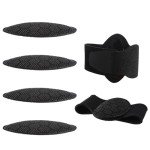 Abeillo Arch Support Sleeves for Plantar Fasciitis Relief, Adjustable Compression Bands with 4Pcs Removable Arch Support Pads for Flat Feet High,Foot Swelling,Feet Pain Relief Fits Men and Women