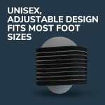 Dr. Scholl's® Plantar Fasciitis & Achy Feet Relief Arch Support Sleeve, Cushioned Arch Support, Compression Band, Foam Pad Insert, Non Slip Sole, All-Day Wear Morning to Night, Unisex 1 Pair