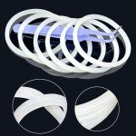 6 Pcs Water Bottle Gasket Replacement for Hydro Flask Wide Mouth Flip Lid, Silicone Water Bottle O Rings, Gasket Seals,Compatible with, Hydroflask Replacement Gasket,2 Inch with Tweezers