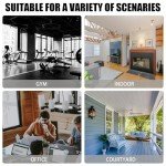 PEMEME Music Boxing Machine, Smart Bluetooth Interactive Wall-Mounted Punching Trainer with Gloves, Home Workout & Agility Training Equipment for Kids and Adults (Blue)