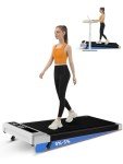 Walking Pad Treadmill, Walking pad with Incline,2 in 1 Walking pad for Walking and Jogging, 2.5HP Compact Treadmill for Home Office with Remote Control, LED Display