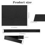 Rainmae Ellipse Leg Exerciser Machine Non-Slip Mat with Pedal Straps, Apply to Under Desk Elliptical Peddler While Sitting, Perfect for Leg Training Seated Foot Pedal Exerciser Equipment Protect Floor