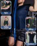 OUTDOXY Resistance Bands, Pull Up Assistance Bands Set of 5, with Door Anchor for Men & Women, Heavy Duty Stretch Exercise Bands, Resistance Bands for Working Out, Muscle Training