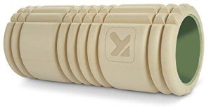 TRIGGERPOINT Performance Therapy Grid Patented Multi-Density Foam Massage Roller (30% Renewable Materials) Exercise, Deep Tissue Muscle - Muscle Pain&Tightness, Improves Circulation (13"), Tan