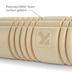 TRIGGERPOINT Performance Therapy Grid Patented Multi-Density Foam Massage Roller (30% Renewable Materials) Exercise, Deep Tissue Muscle - Muscle Pain&Tightness, Improves Circulation (13"), Tan