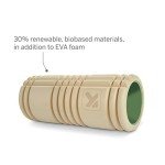 TRIGGERPOINT Performance Therapy Grid Patented Multi-Density Foam Massage Roller (30% Renewable Materials) Exercise, Deep Tissue Muscle - Muscle Pain&Tightness, Improves Circulation (13"), Tan