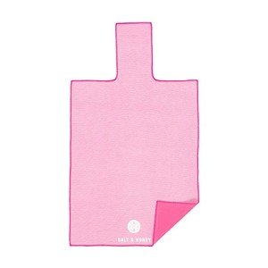Salt & Honey Non-Slip Pilates Reformer Mat Towel (Pink)